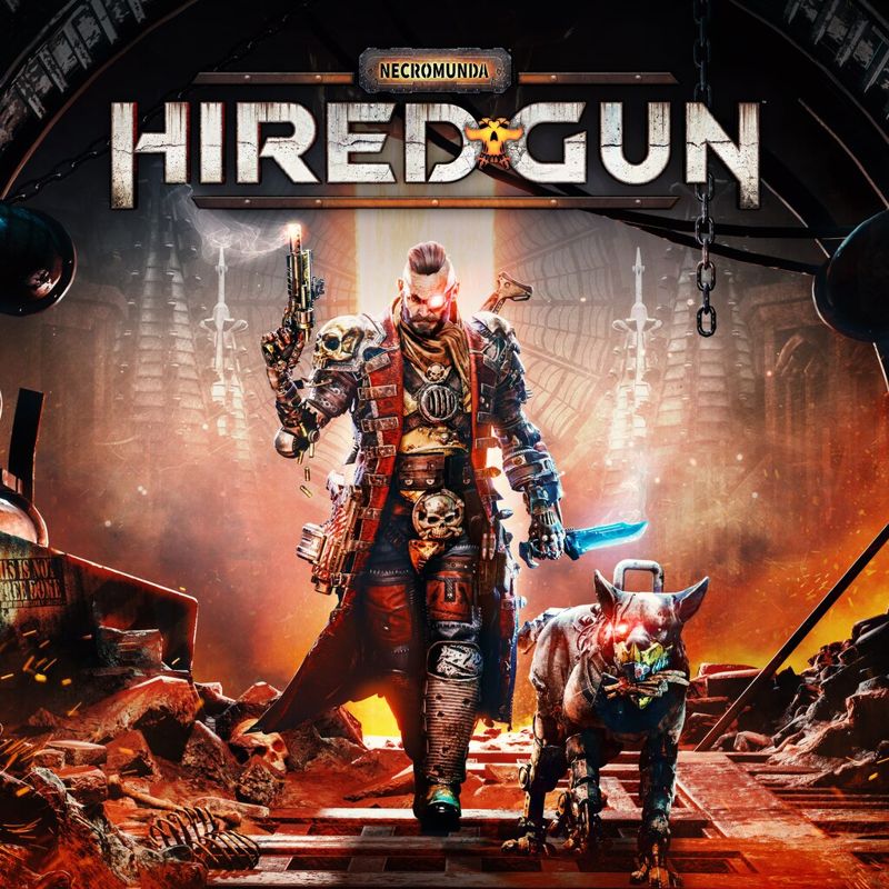 Necromunda: Hired Gun box art for Playstation 4